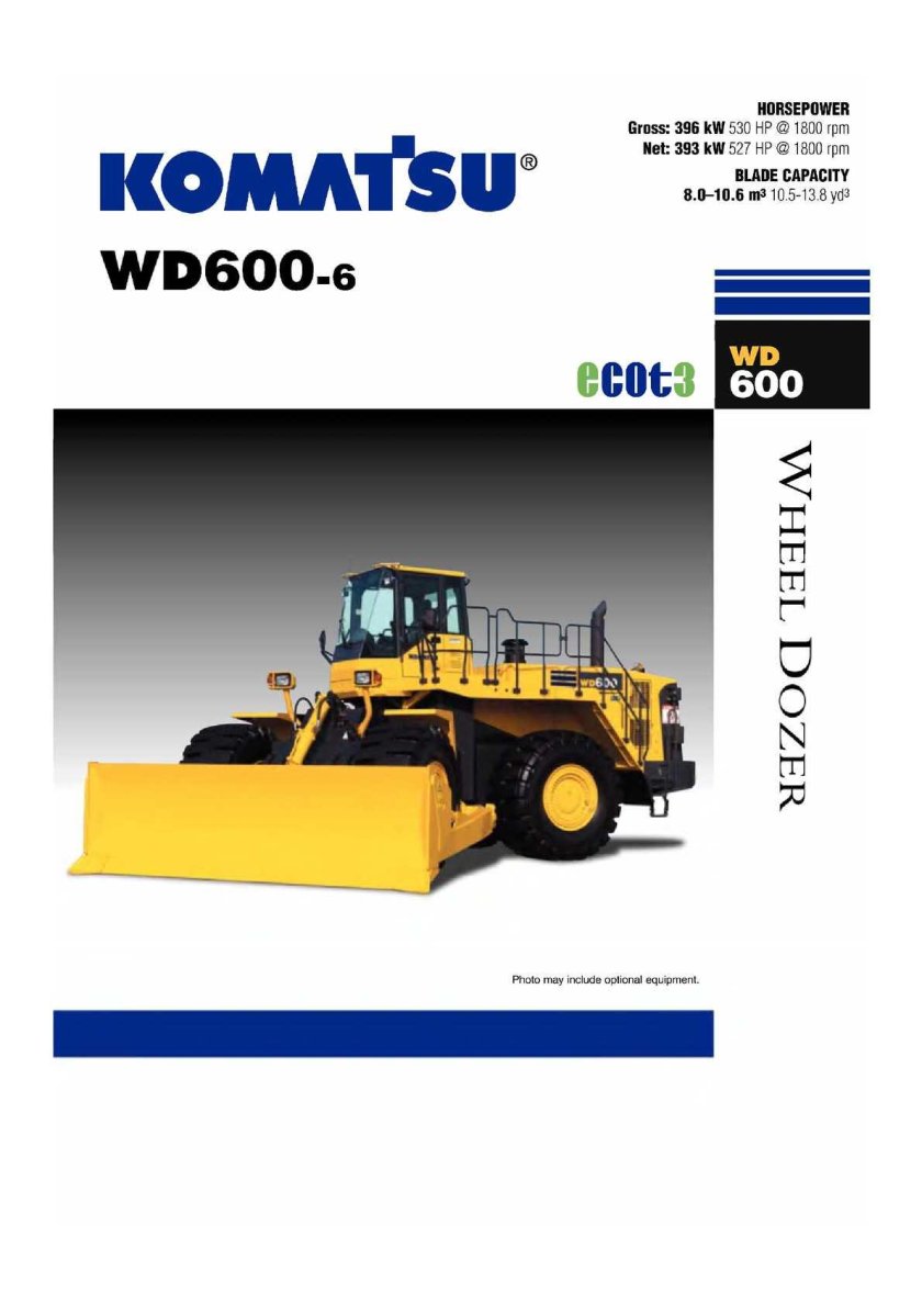 Wd600 Komatsu