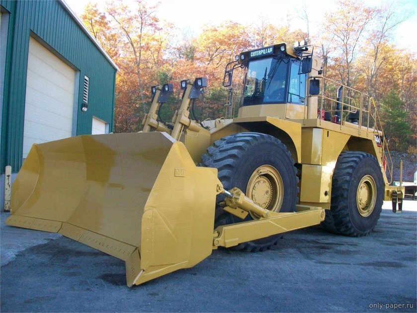 Бульдозер колесный wd600