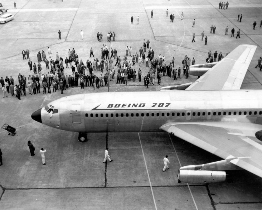 Уолтер ДОРВИН Тиг Боинг 707