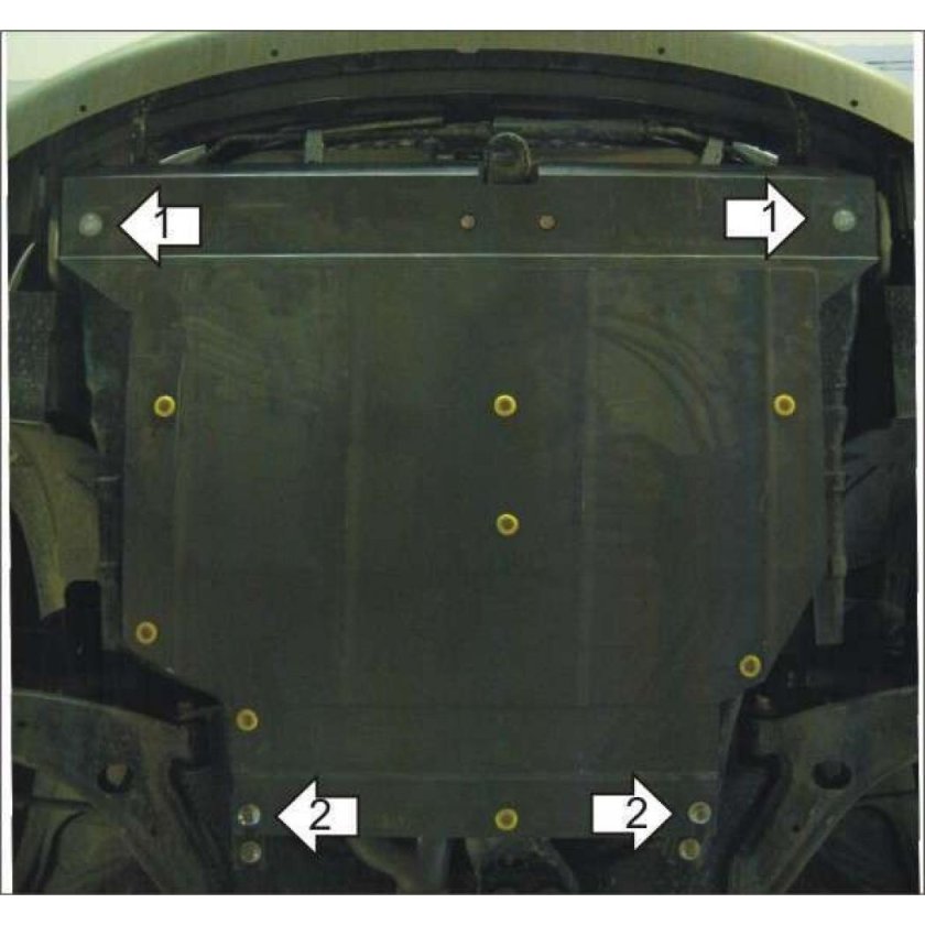 Защита картера Шевроле Эпика