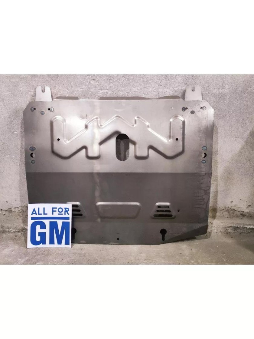 Защита картера двигателя bizon для chevrolet