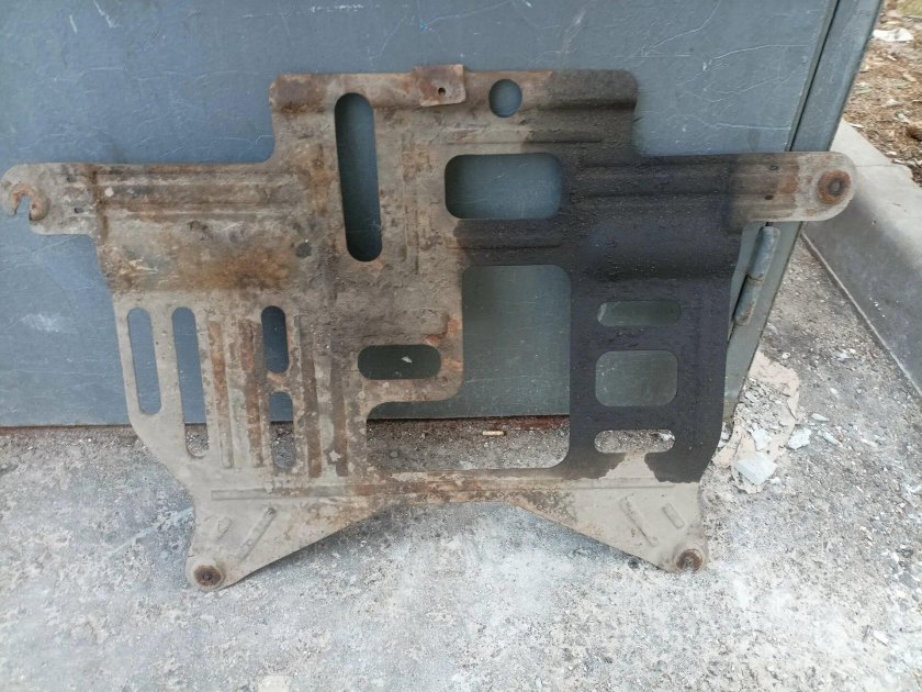 Защита картера шевроле спарк м200