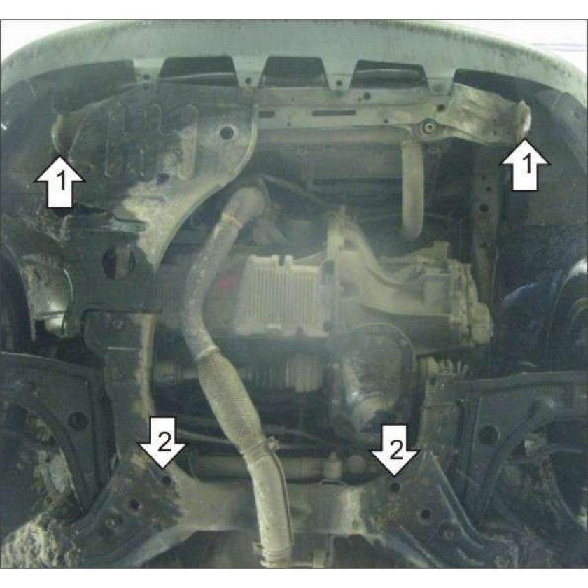 Защита двигателя Реззо