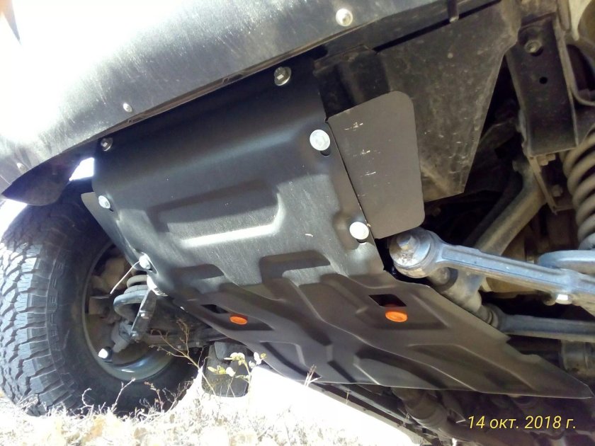 Защита картера Нива Шевроле