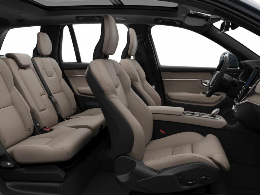 Volvo xc90 2020 салон сзади