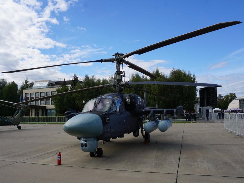 Аллигатор вертолёт ка 52