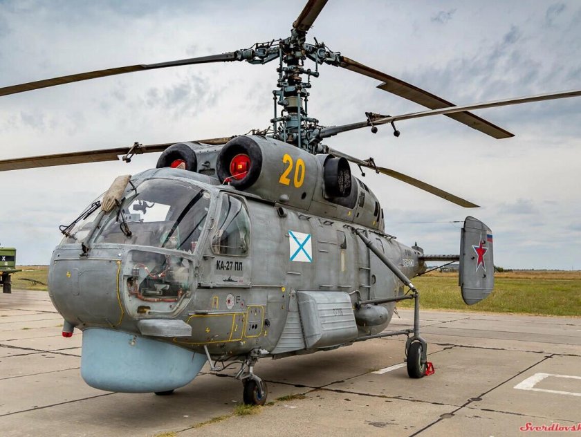 Противолодочный вертолет ка-27