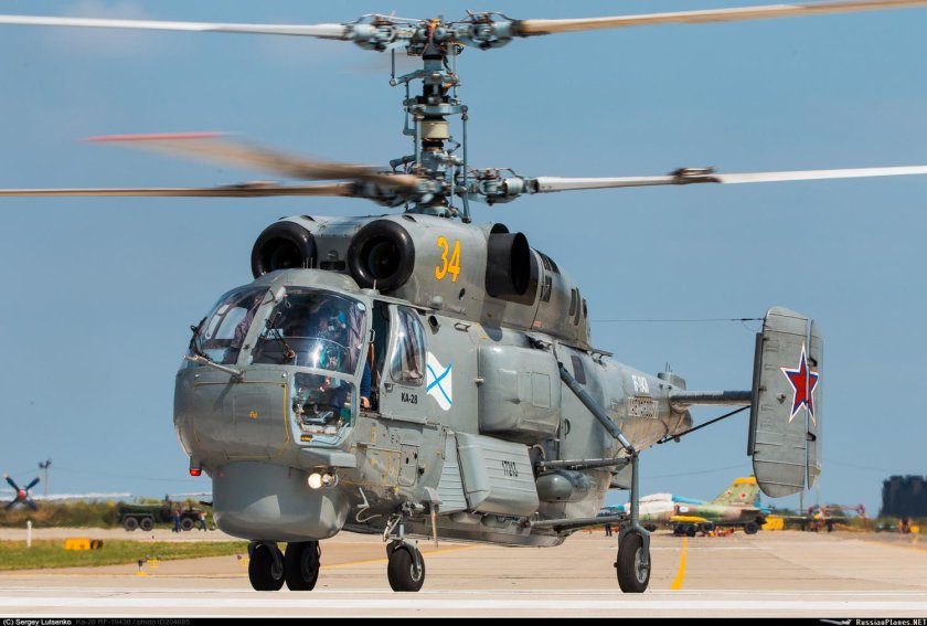 Противолодочный вертолет ка-27