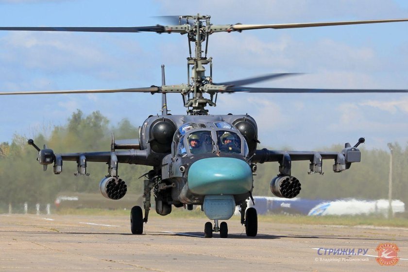 Вертолет ка-52 "Аллигатор"