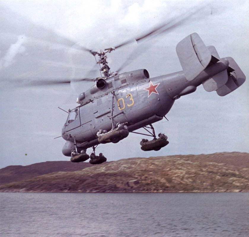 Противолодочный вертолет ка-25