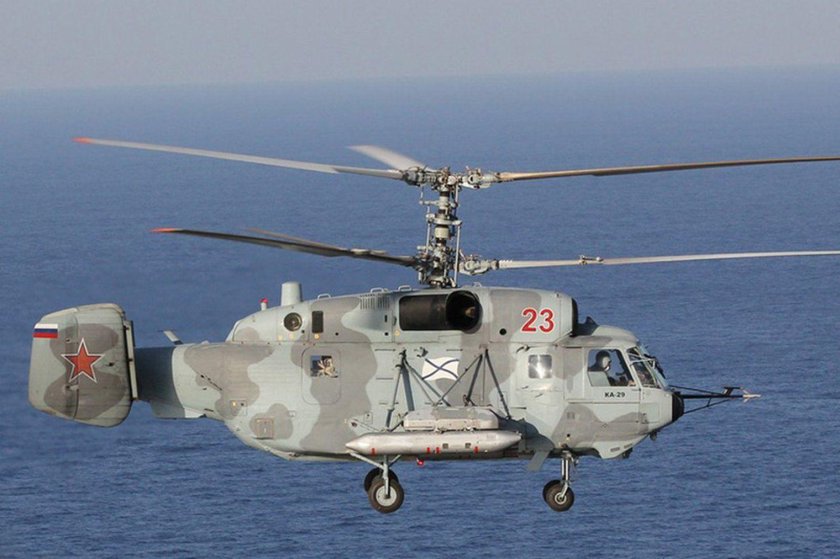 Вертолёт ка-29 ВМФ России