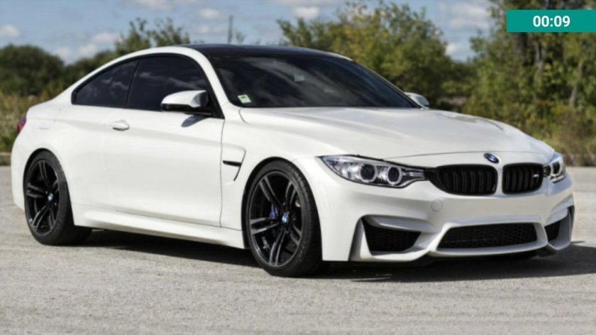 BMW m4 White