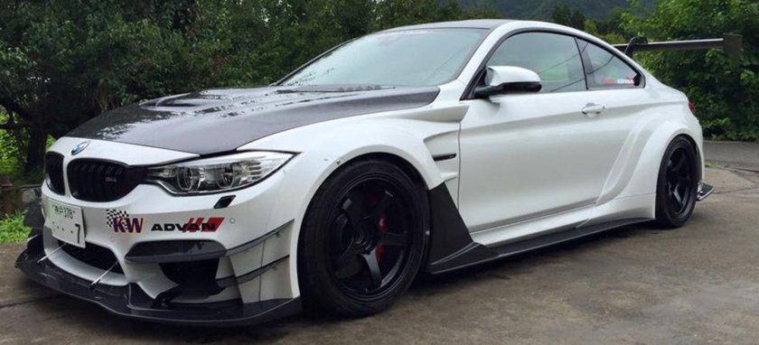 BMW m4 Widebody