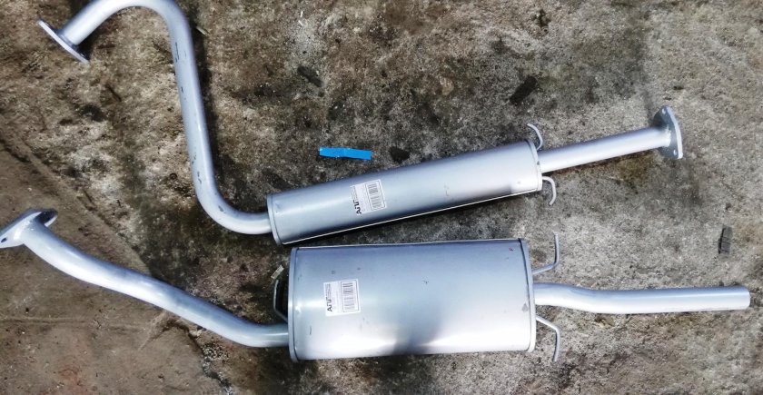 Система выхлопа Шевроле Ланос 1.5