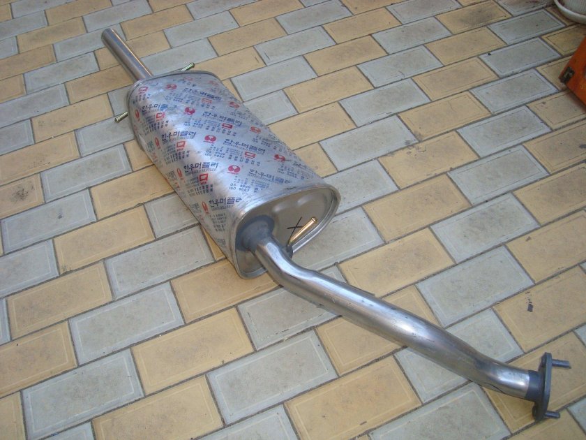 Глушитель Ланос 1.5