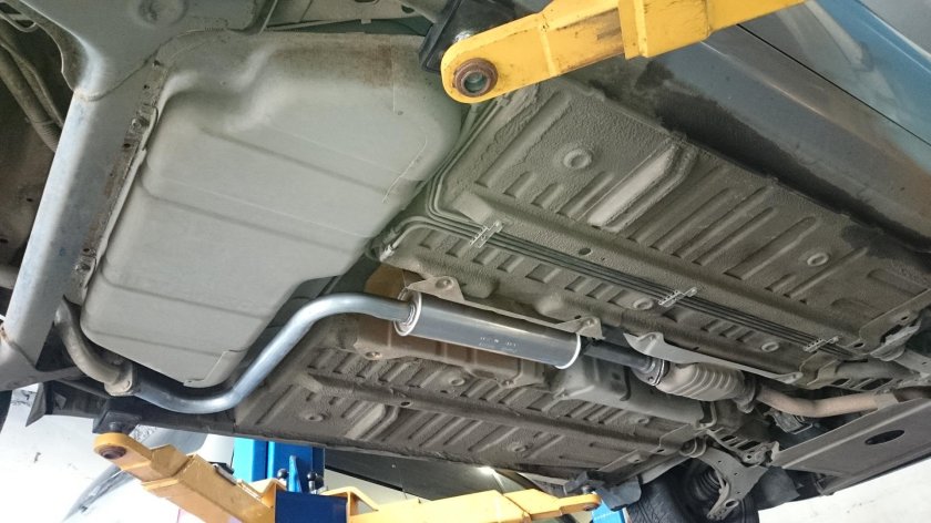 Ланос 1.5 система выхлопа