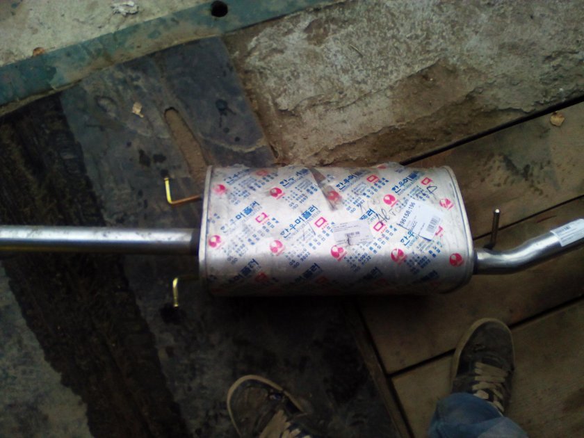 Глушитель Шевроле Ланос 1.5