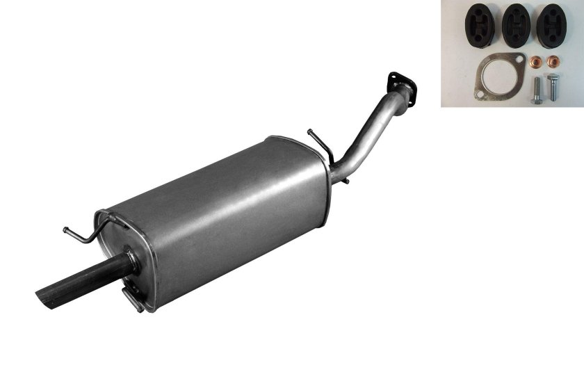 Chevrolet lanos 1.5 глушитель