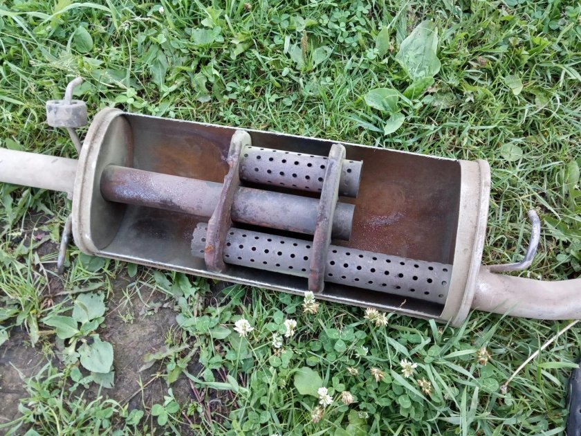 Chevrolet lanos 1.5 глушитель