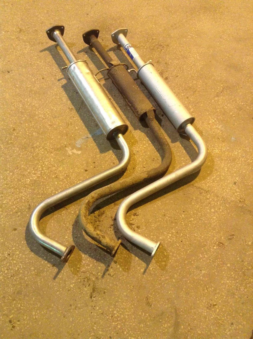 Выхлопная система lanos 1.5