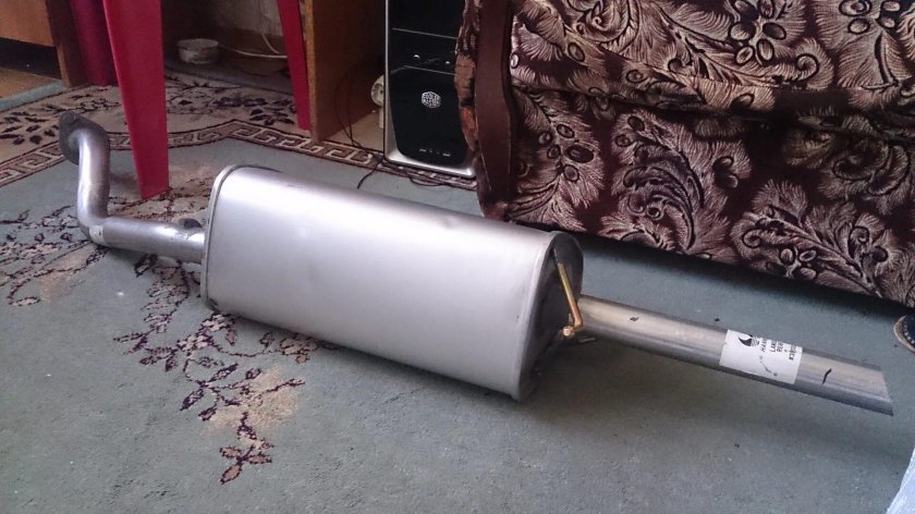 Chevrolet lanos 1.5 глушитель