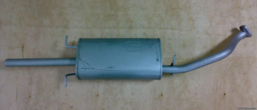 Шевроле Ланос 1.5 2008 глушитель