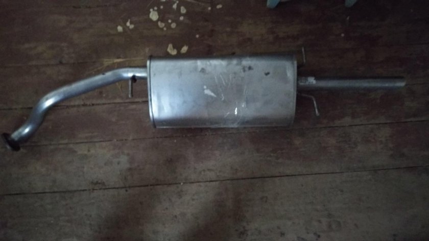 Глушитель Шевроле Ланос 2008