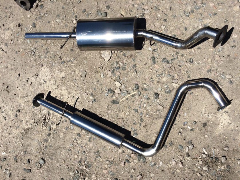 Chevrolet lanos 1.5 глушитель