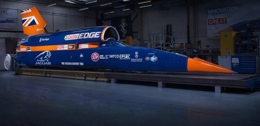 Bloodhound ssc 1609 км.ч