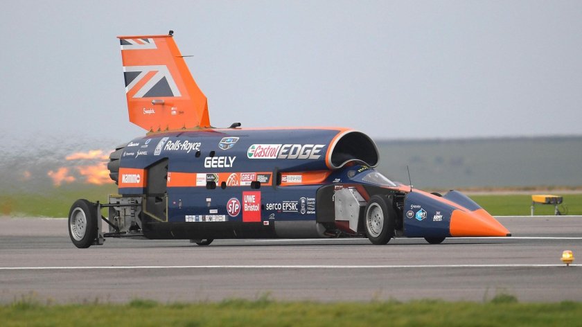 Машина bloodhound ssc