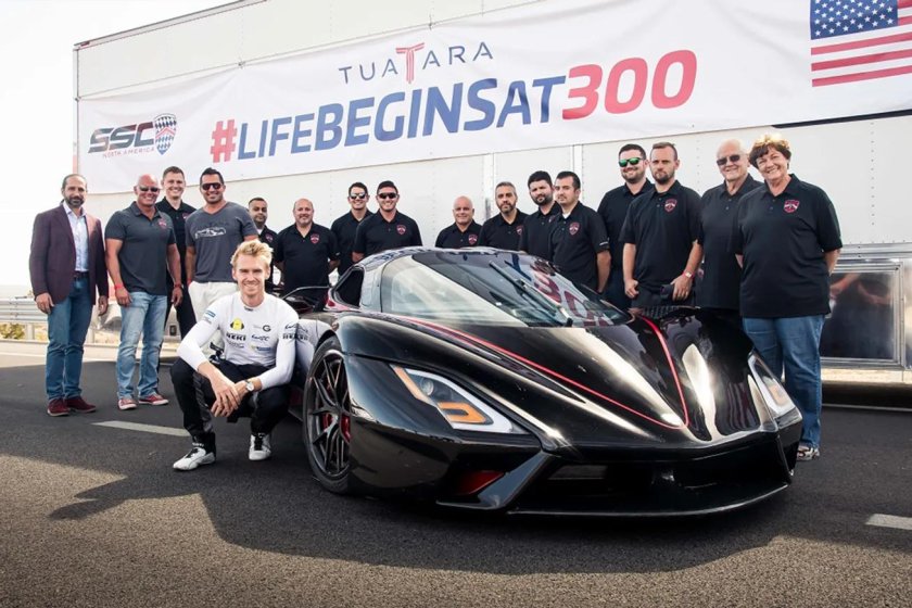 SSC Tuatara рекорд скорости