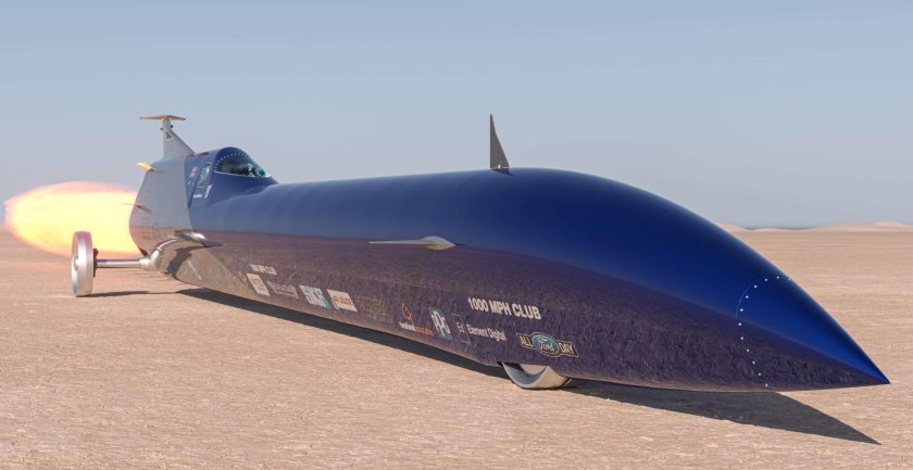 Bloodhound SSC 1609 км.ч