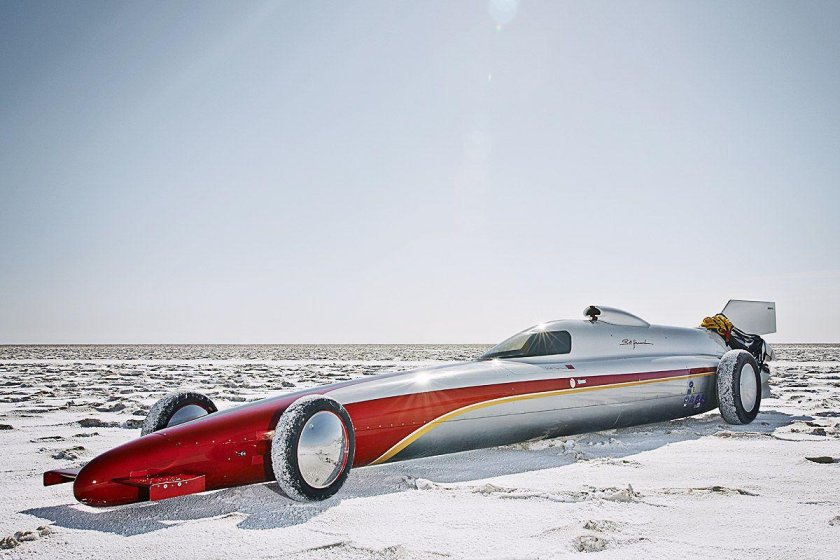 Озеро Бонневиль рекорд скорости