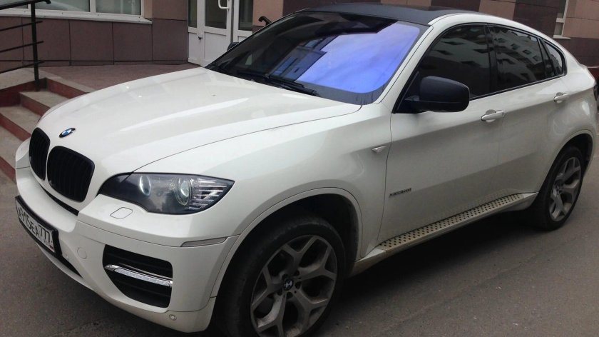 БМВ x6 тонированная