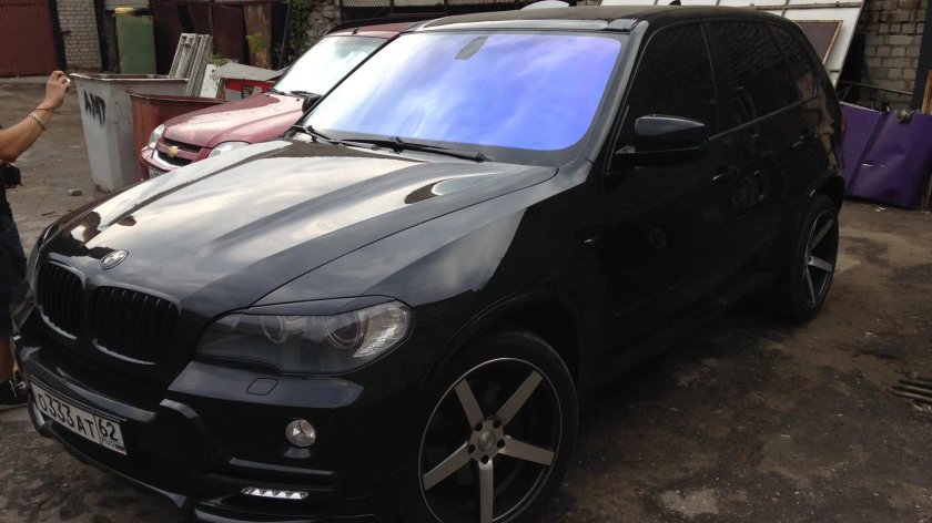 Тонировка BMW x5 e70