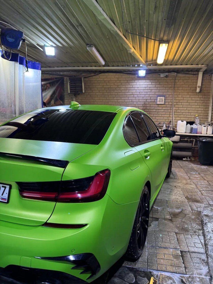 Bmw g20 320 матовый зеленый