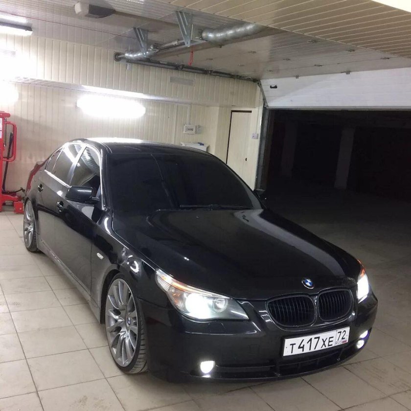BMW 525 e60 тонированная
