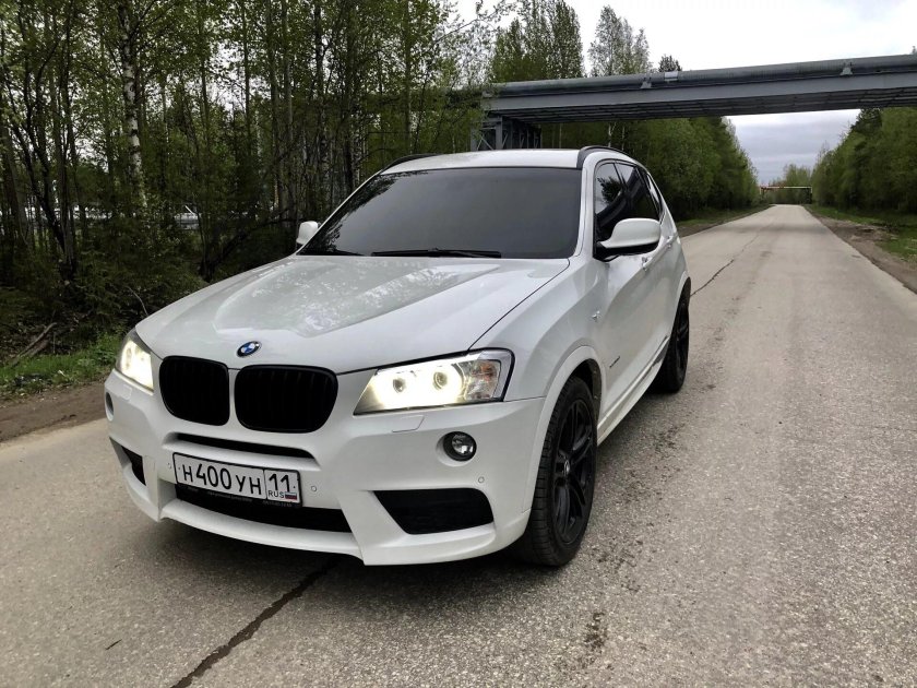 BMW x3 f25 тонированная