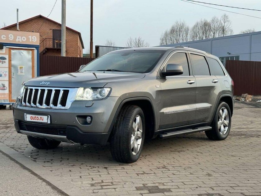 Джип гранд чероки серый