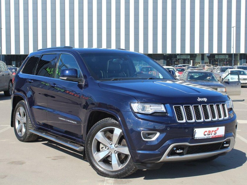 Jeep Grand Cherokee 2014 темно-синий