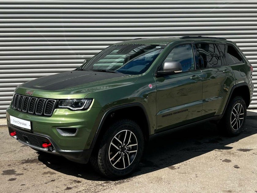 Чероки зеленый Рестайлинг
