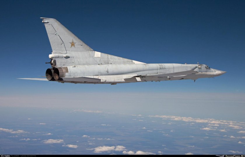 Ту-22v3 сверхзвуковой самолёт