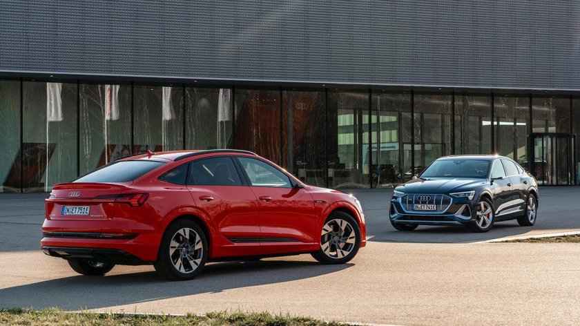 Audi e-tron s Sportback Plasma Blue