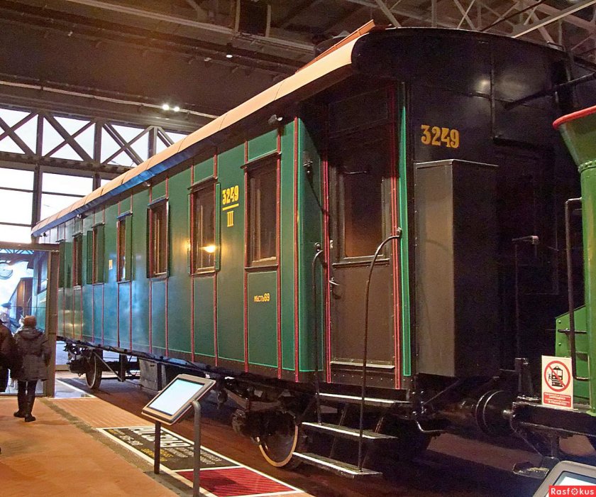 Трехосный пассажирский вагон 1900