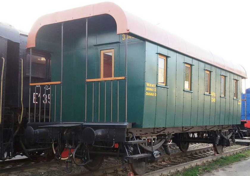 Вагон пассажирский двухосный (1900)