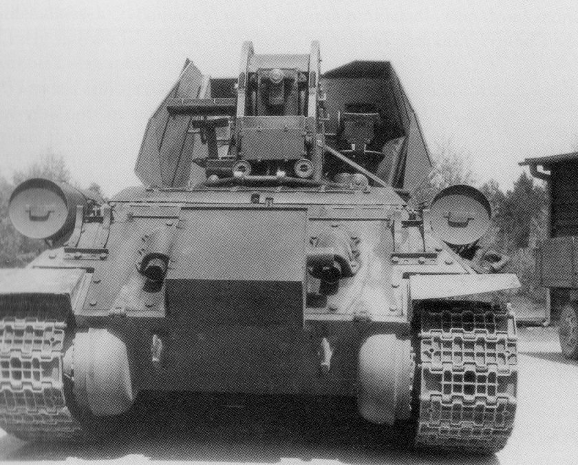 Чехословацкая ЗСУ на базе танка т-34-85.