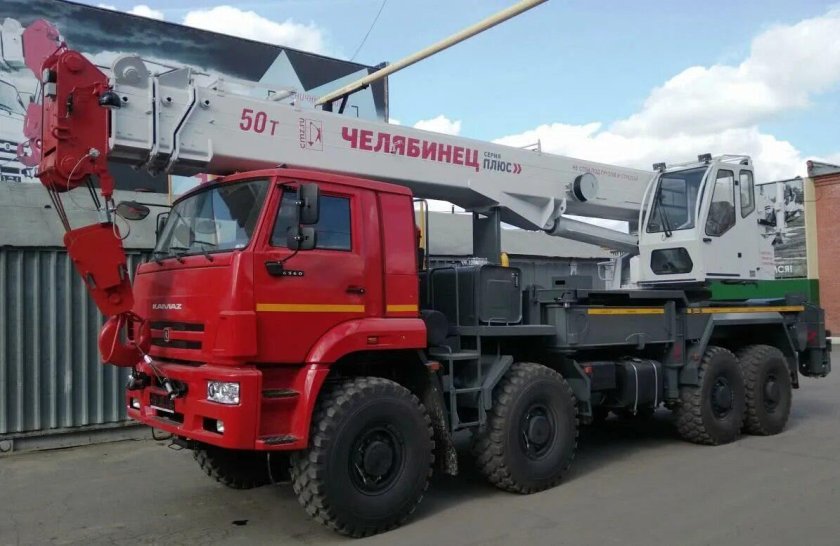 Кран Челябинец 50 тонн