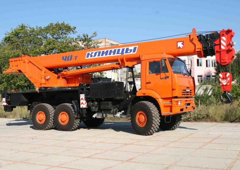 Кран 40 т КАМАЗ Клинцы