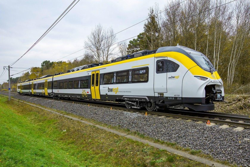 Сименс электрички в Германии