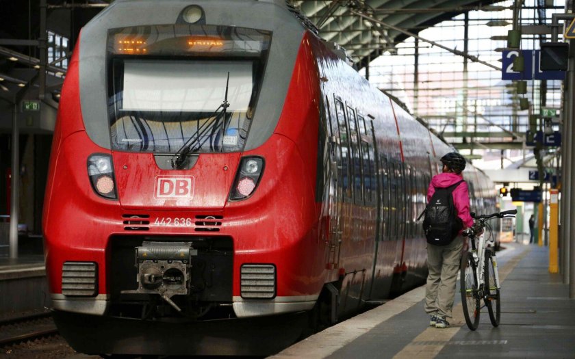 Поезда германии